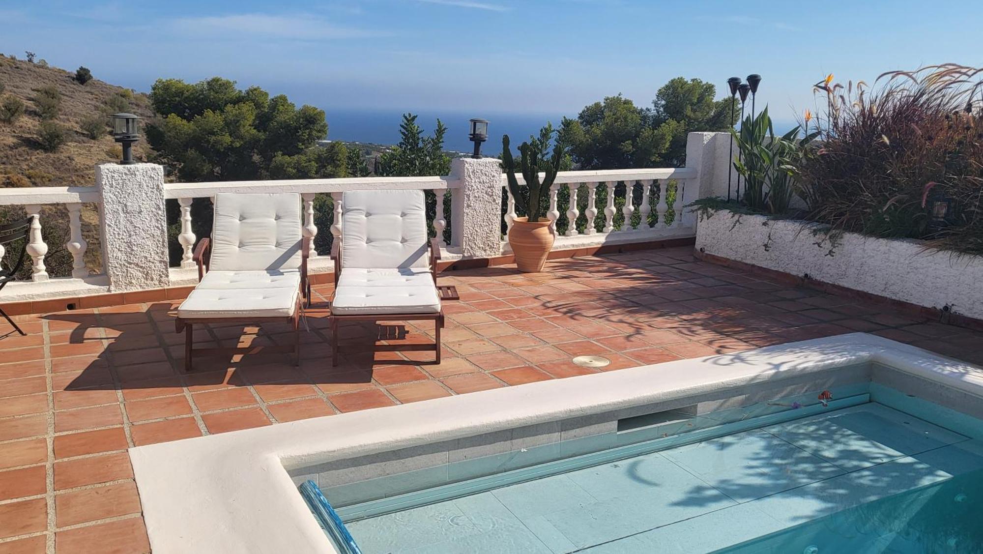 Romantic White Villa -Private Pool Nerja Kültér fotó