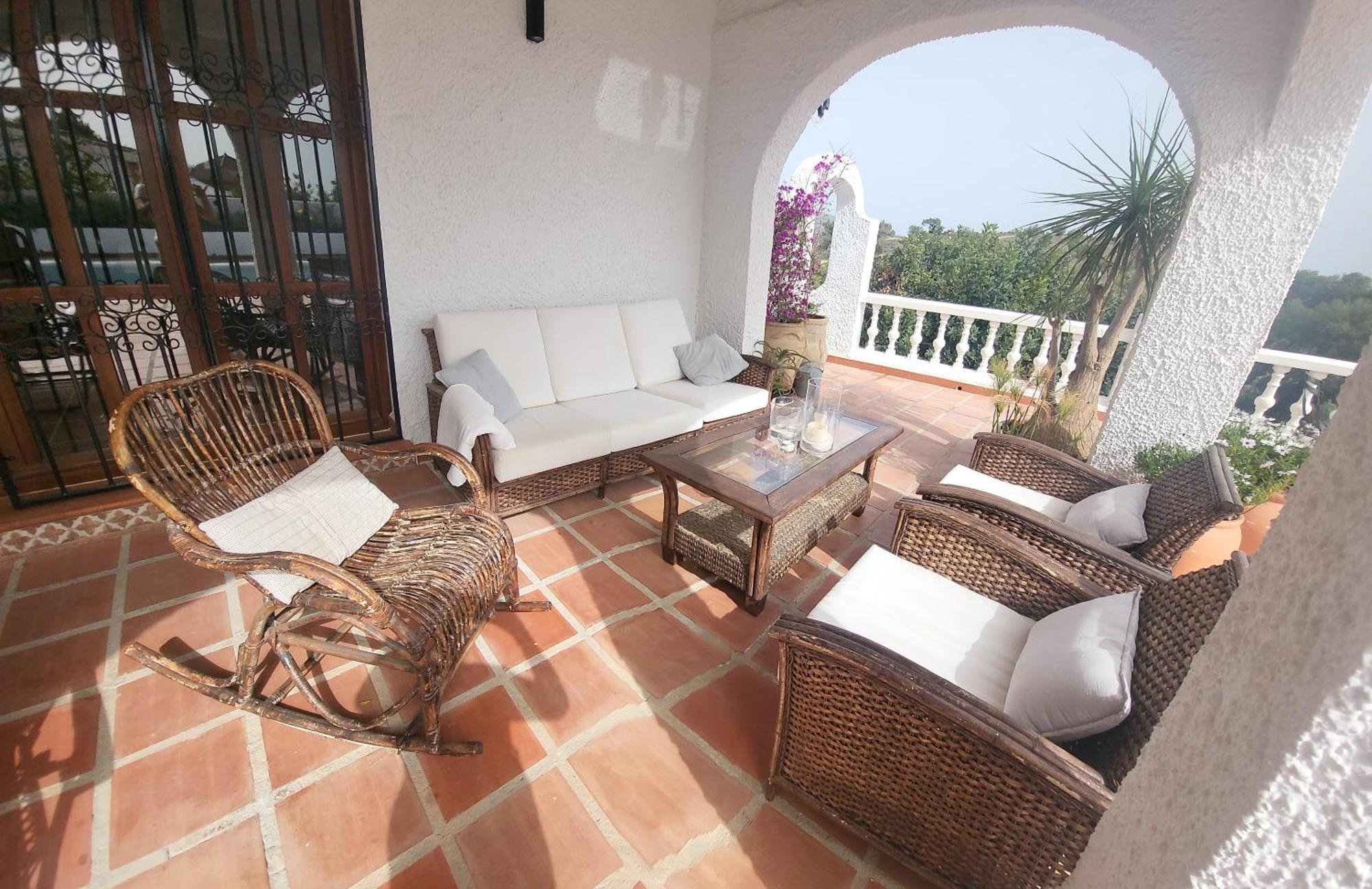 Romantic White Villa -Private Pool Nerja Kültér fotó